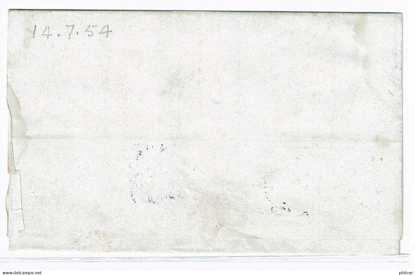 Portugal, 1854, # 2, Para Covilhã - Storia Postale