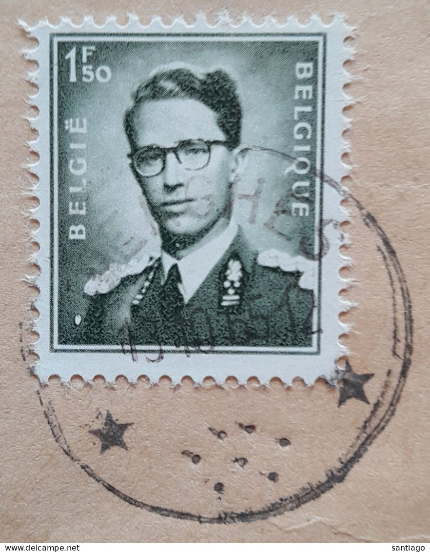 Administration Communale De BIERGHES  Met Sterrestempel - Storia Postale