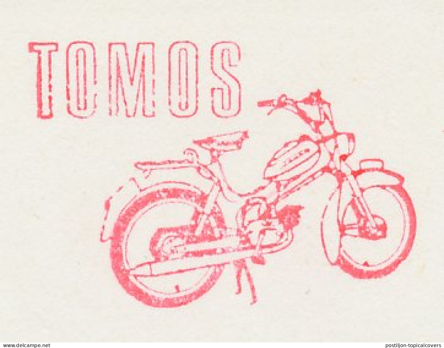Proof / Test Meter Strip Netherlands 1989 Moped - Tomos - Motos