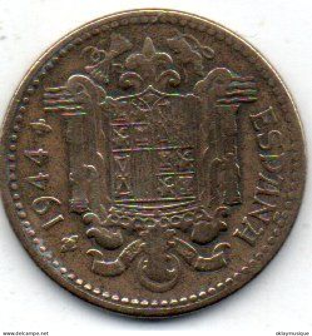 1 Pesetas 1944 - 1 Peseta