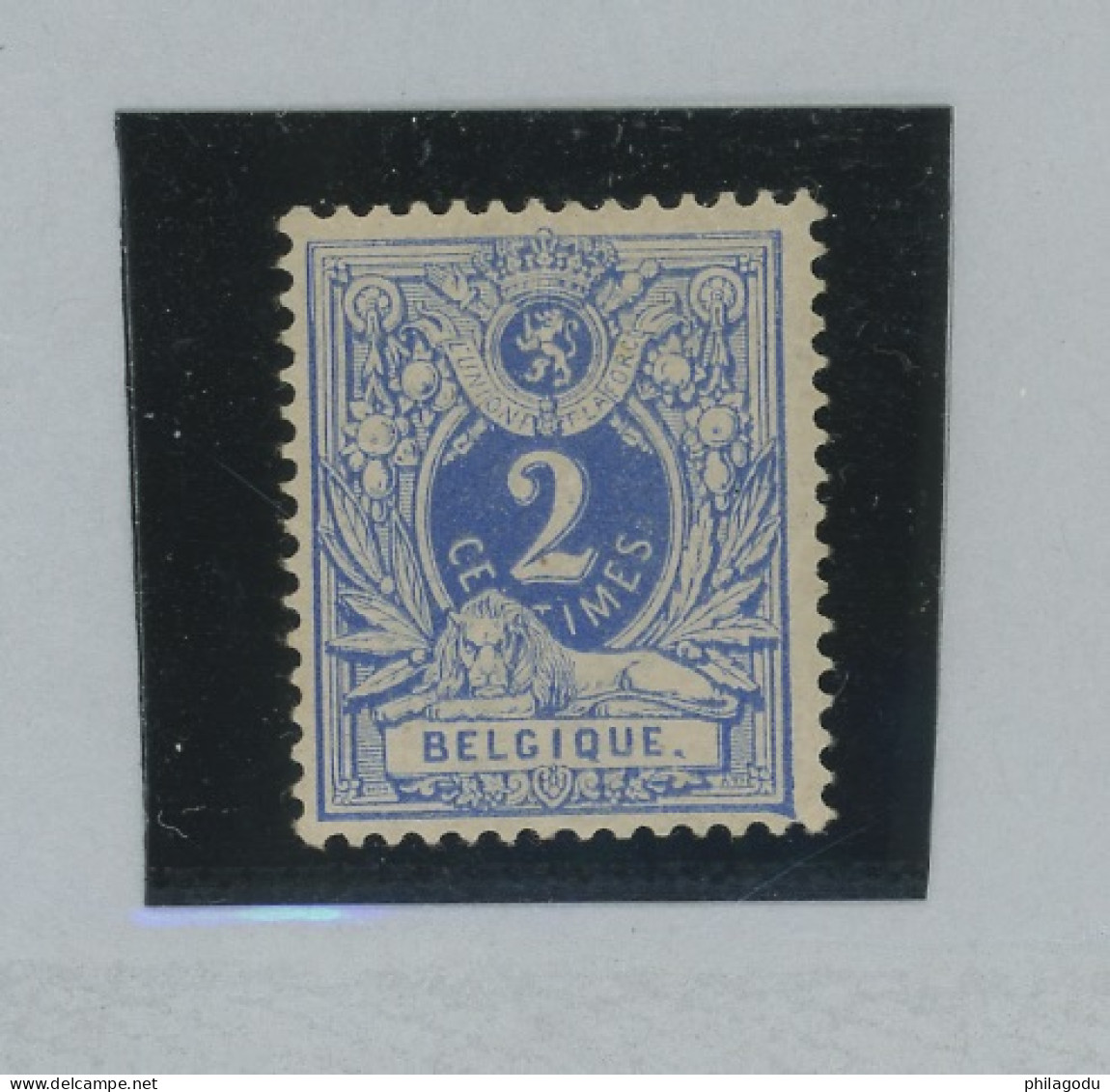 27. 3c Bleu Vif. Trace De Charnière Quasi Invisible.  Bon Centrage.   Cote 30-+ - 1851-1857 Medaillons (6/8)