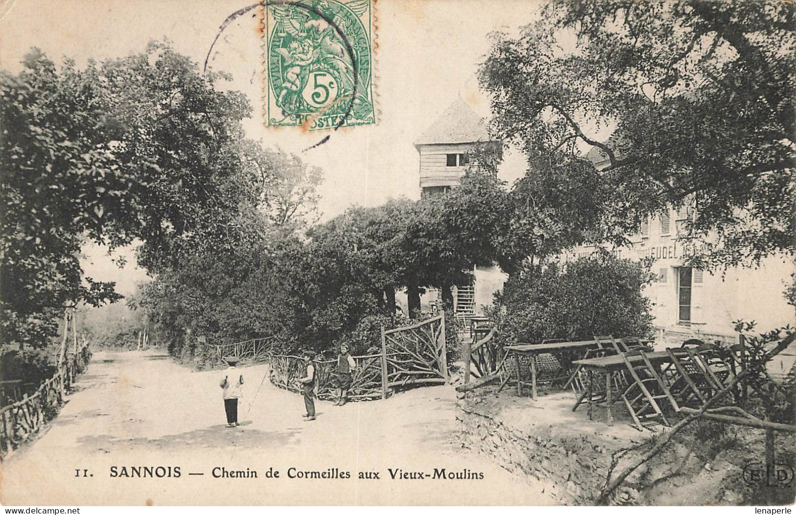 D5464 Sannois Chemin De Cormeilles Aux Vieux Moulins - Sannois