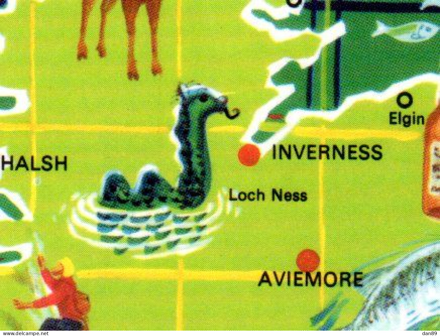 MONSTRE DU LOCH NESS - LOCH NESS MONSTER - NESSIE SCOTLAND - M6 - Contes, Fables & Légendes