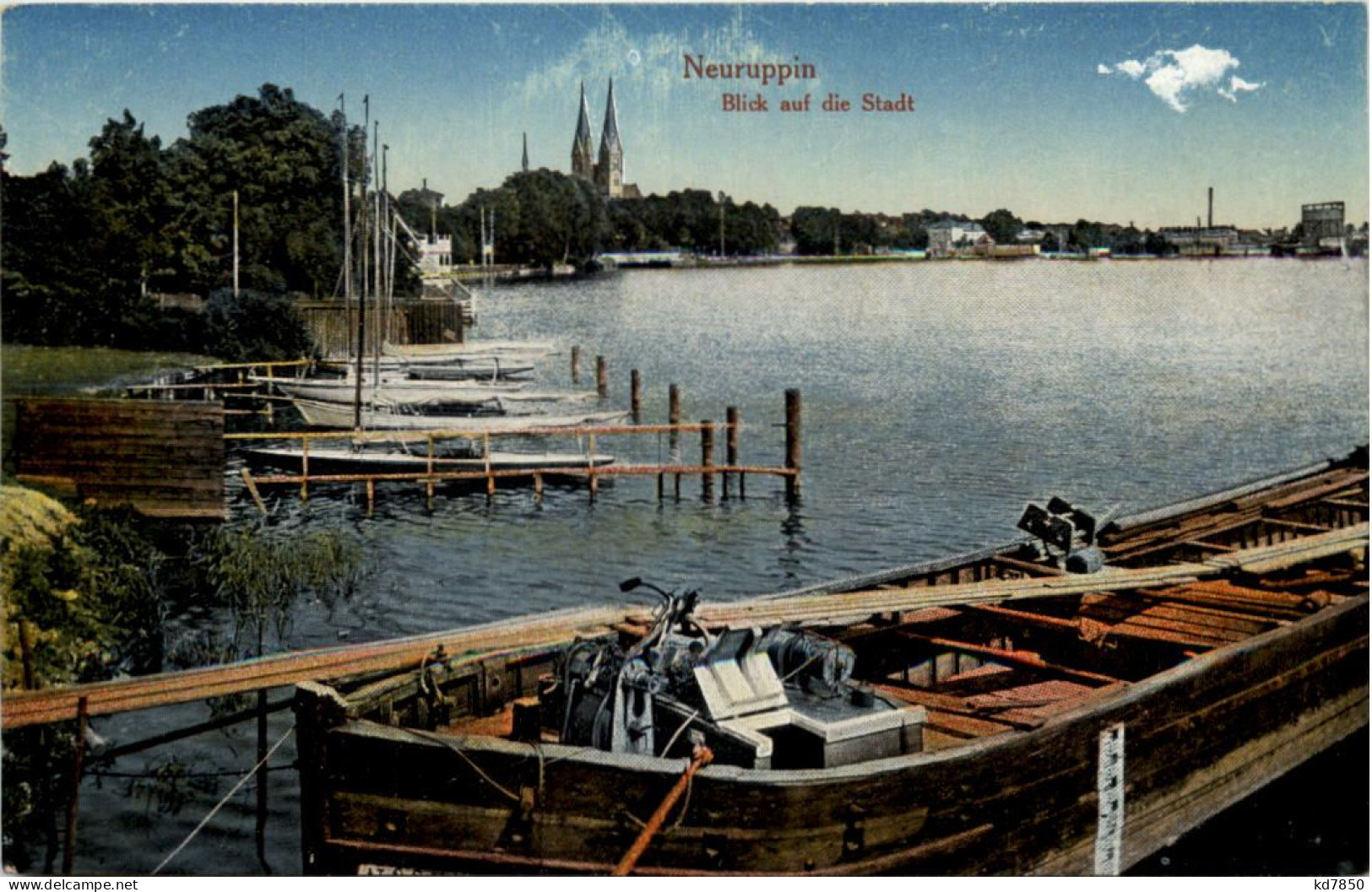 Neuruppin, Blick Auf Die Stadt - Neuruppin