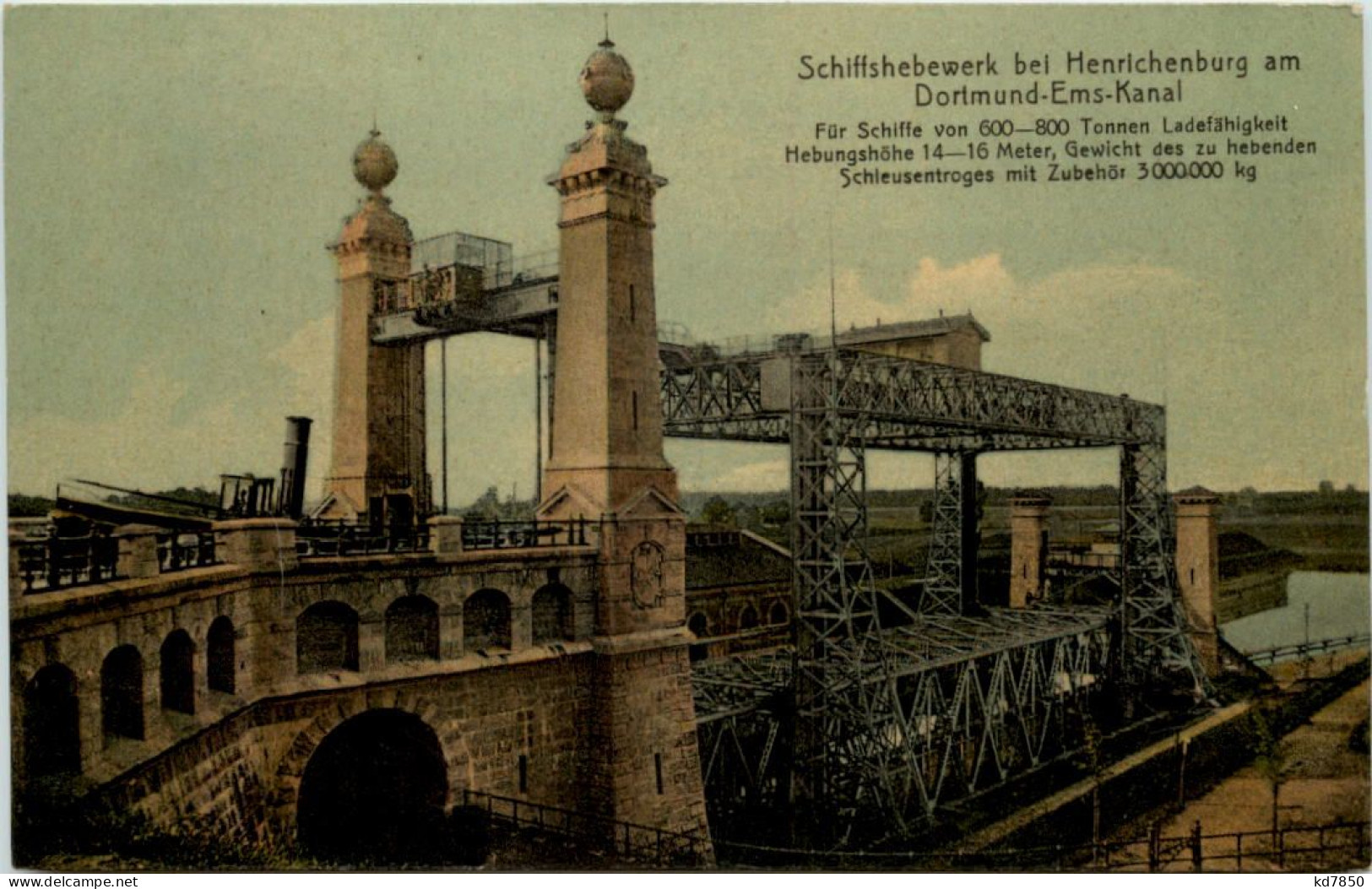 Schiffshebewerk Bei Henrichenburg Am Dortmund-Ems-Kanal - Castrop-Rauxel