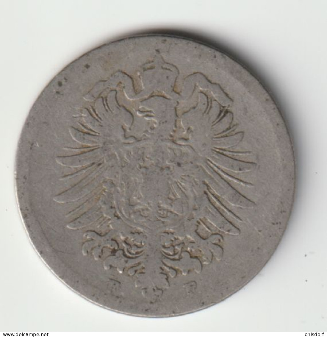 DEUTSCHES REICH 1876 F: 10 Pfennig, KM 4 - 10 Pfennig