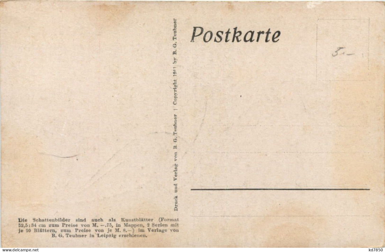 Scherenschnitt Künstler Ak Diefenbach - Scherenschnitt - Silhouette