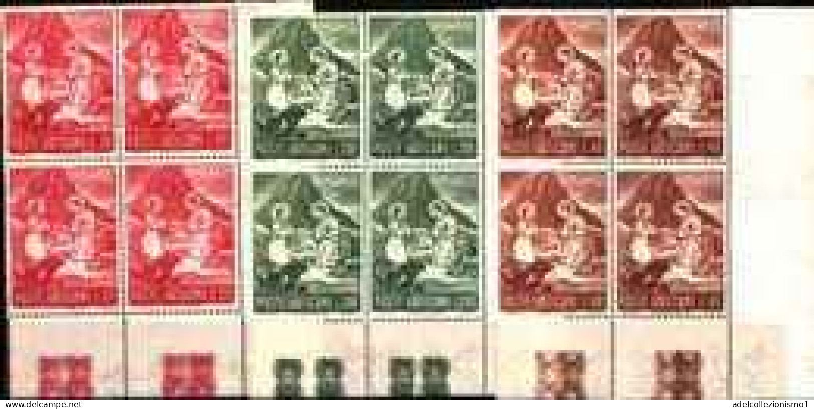 74147)  VATICANO LOTTO QUARTINE IN SERIE COMPLETE MNH** FOTO INDICATIVA - Unused Stamps