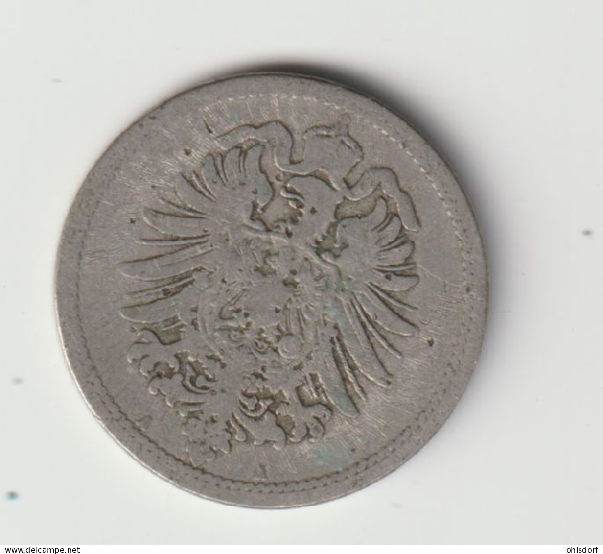 DEUTSCHES REICH 1888 A: 10 Pfennig, KM 4 - 10 Pfennig