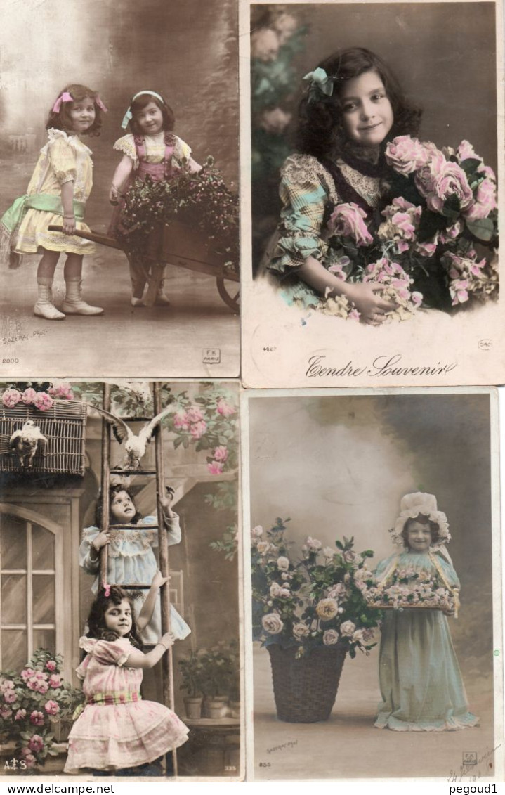 FANTAISIE. ENFANT . LOT 78 CARTES POSTALES. LIVRAISON OFFERTE   Achat Immédiat - 5 - 99 Cartoline