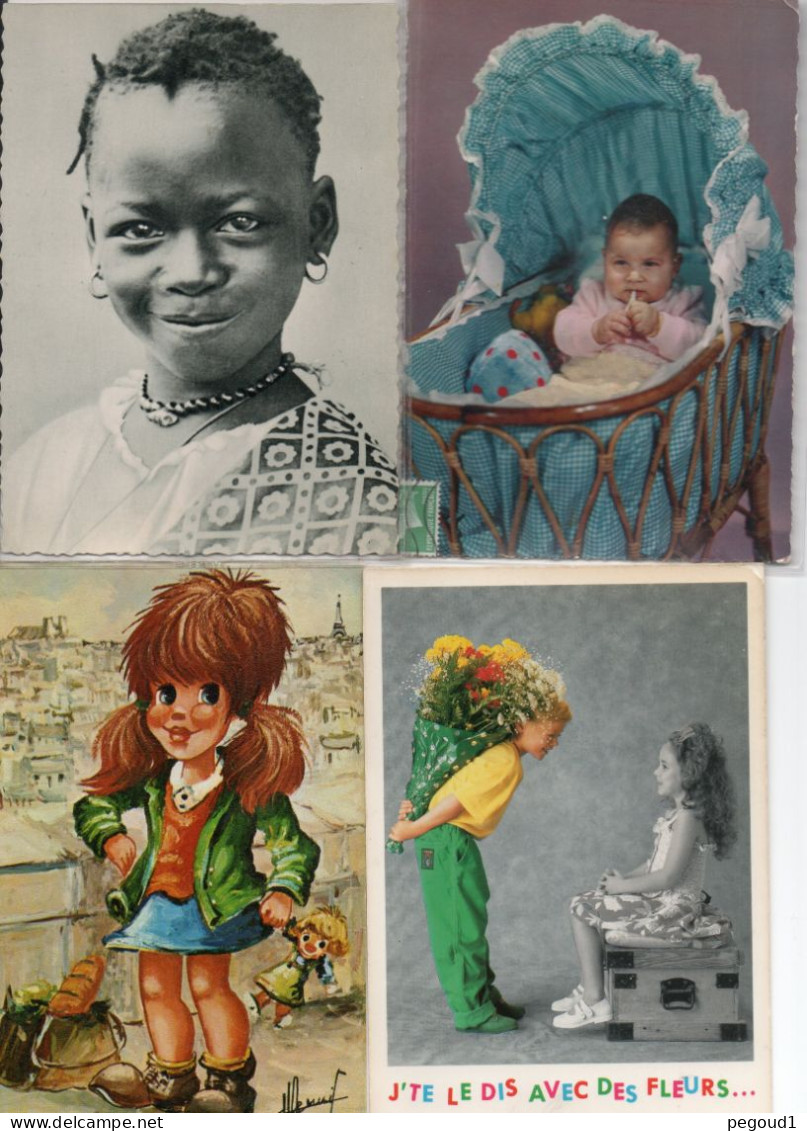 FANTAISIE. ENFANT . LOT 78 CARTES POSTALES. LIVRAISON OFFERTE   achat immédiat