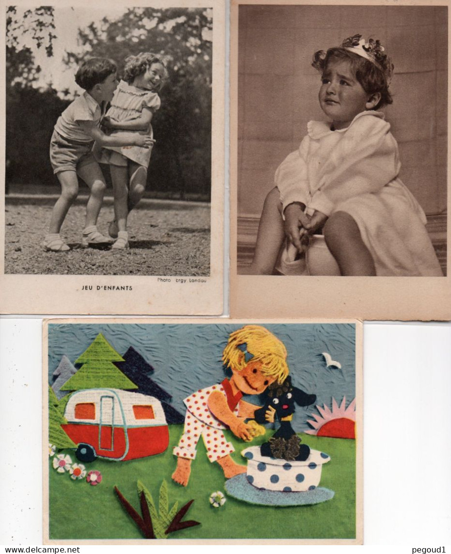 FANTAISIE. ENFANT . LOT 78 CARTES POSTALES. LIVRAISON OFFERTE   achat immédiat