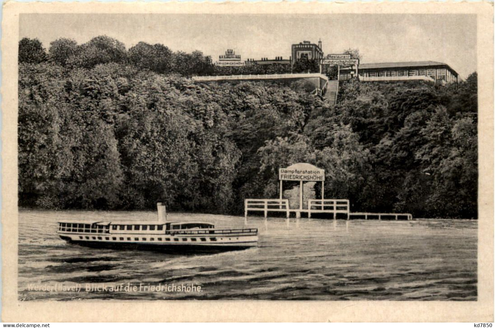 Werder Havel, Blick Auf Die Friedrichshöhe - Werder