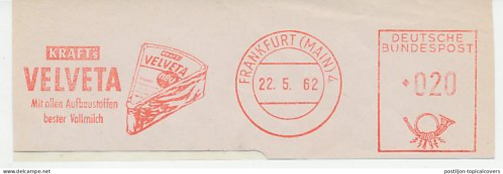 Meter Cut Germany 1962 Cheese - Velveta - Alimentazione