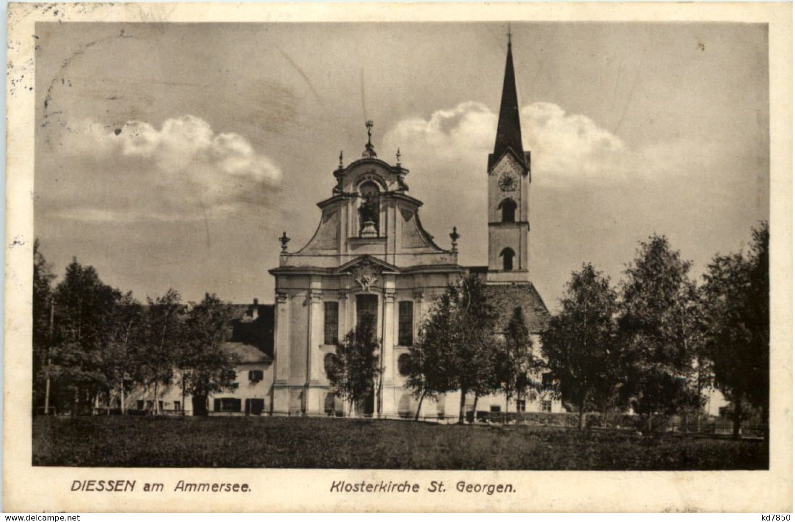 Am Ammersee, Diessen, Klosterkiche St. Georgen - Diessen