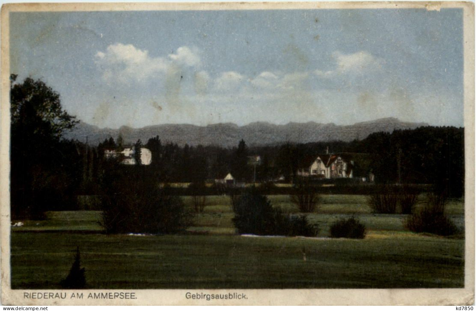 Der Ammersee, Diessen, Riederau, Gebirgsausblick - Diessen