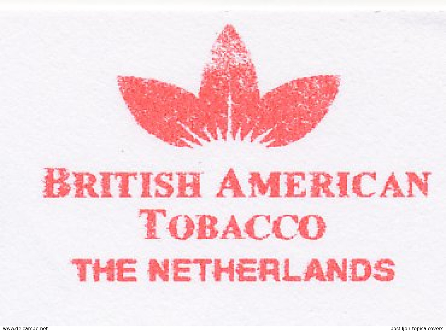 Meter Cut Netherlands 2002 British American Tobacco - Tabac