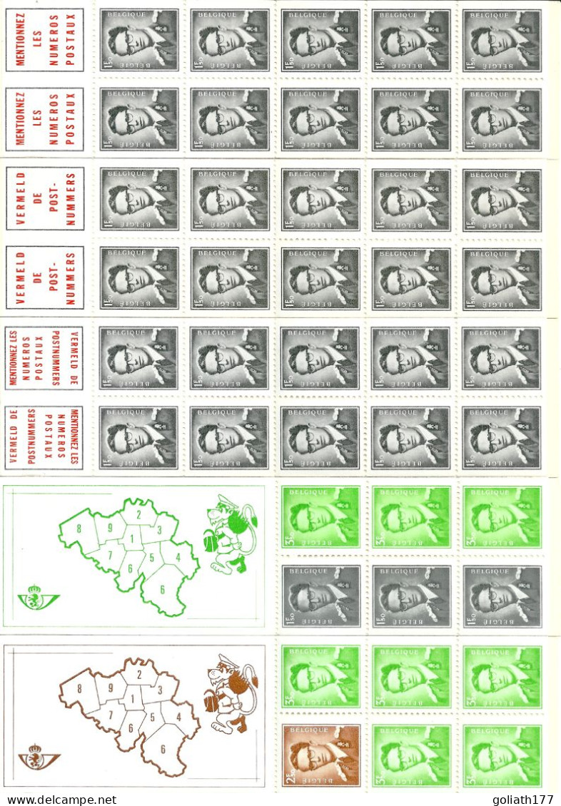 B3/B7 ** Obp 26,50 Euro - 1953-2006 Modernes [B]