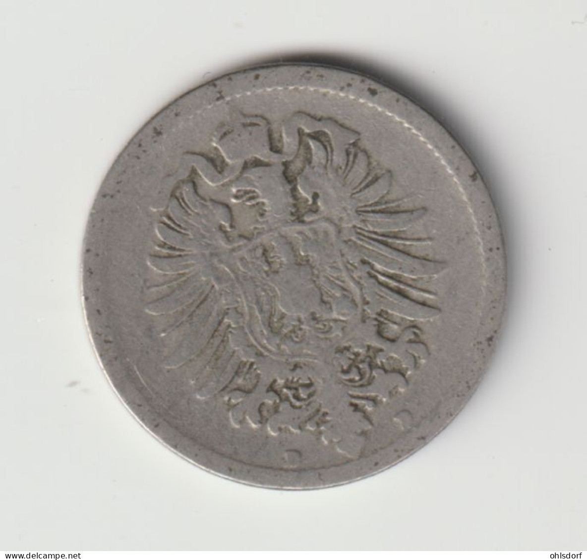 DEUTSCHES REICH 1889 D: 10 Pfennig, KM 4 - 10 Pfennig