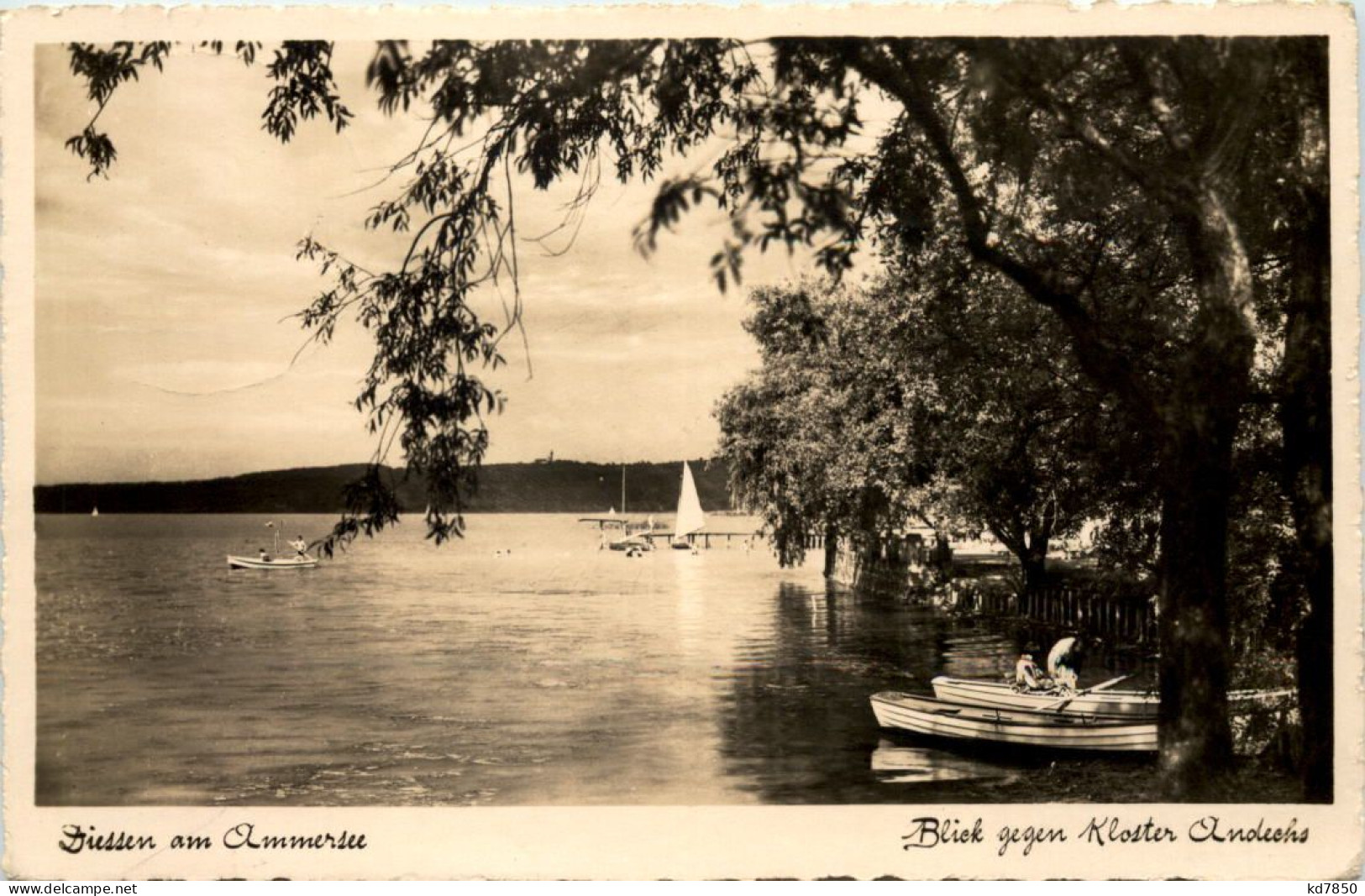 Am Ammersee, Diessen, Blick Gegen Kloster Andechs - Diessen