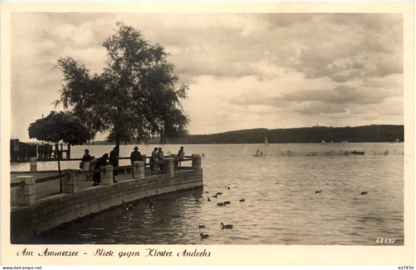 Am Ammersee, Diessen, Blick Gegen Kloster Andechs - Diessen