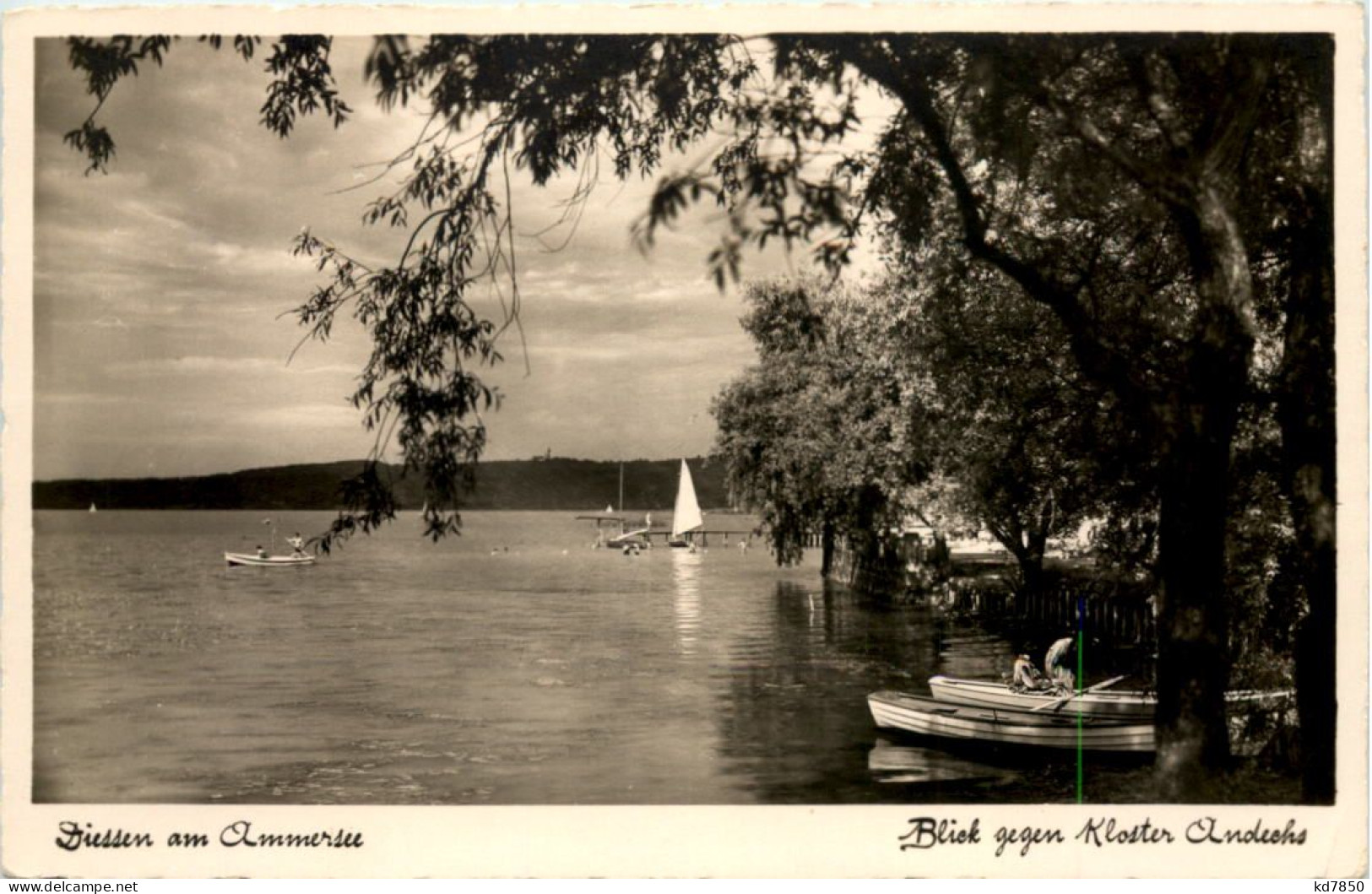 Am Ammersee, Diessen, Blick Gegen Kloster Andechs - Diessen