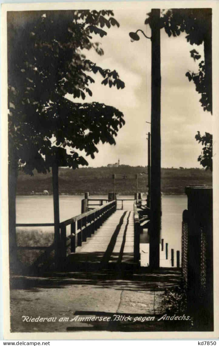 Am Ammersee, Diessen, Riederau. Blick Gegen Andechs - Diessen