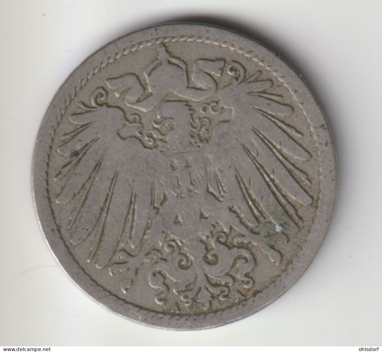 DEUTSCHES REICH 1890 A: 10 Pfennig, KM 4 - 10 Pfennig