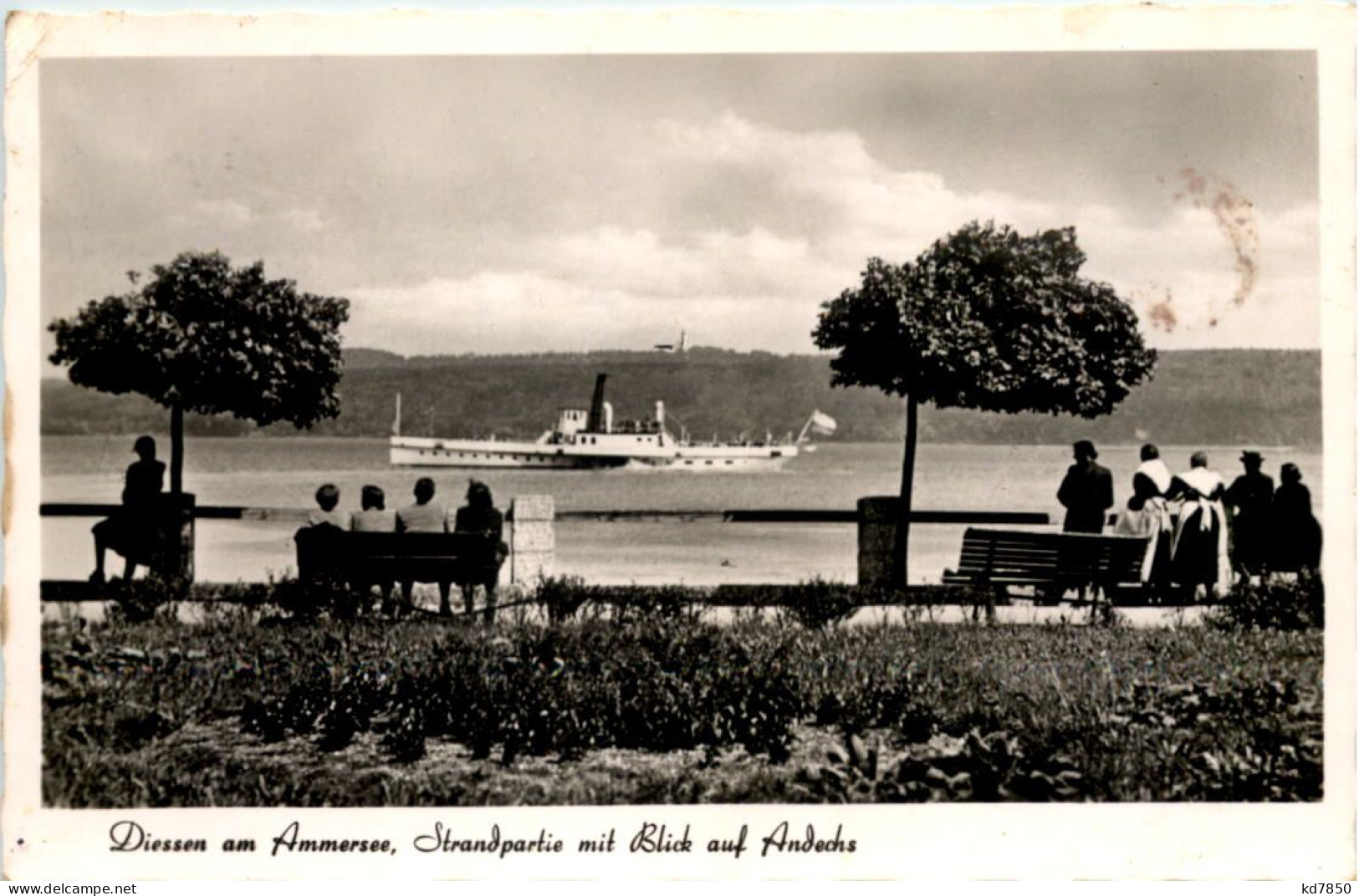 Am Ammersee, Diessen, Strandpartie Mit Blick Auf Andechs - Diessen