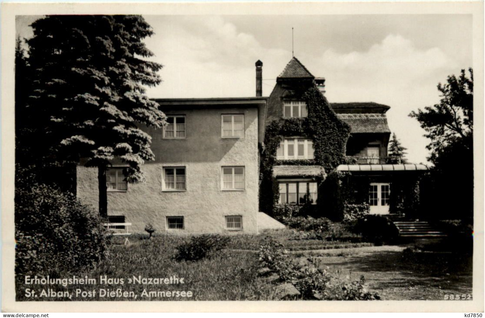 Ammersee, Diessen, St. Alban, Erholungsheim Haus Nazareth - Diessen