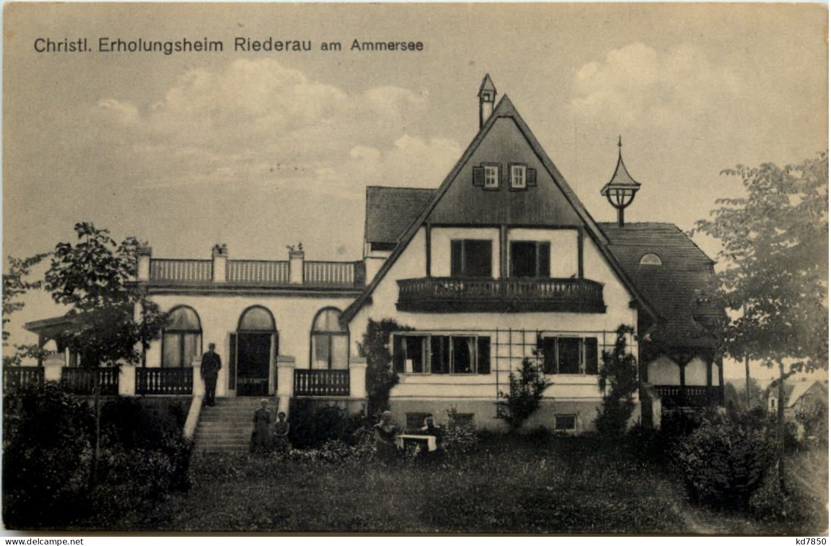 Ammersee, Diessen, Riederau, Christl. Erholungsheim - Diessen