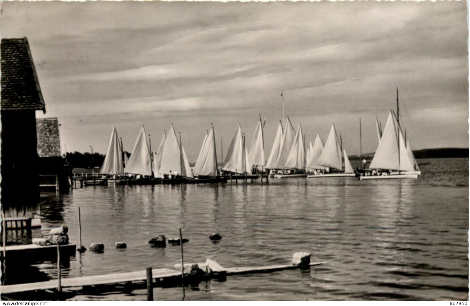 Am Ammersee, Diessen, Ausfahrt Der Segelschule - Diessen