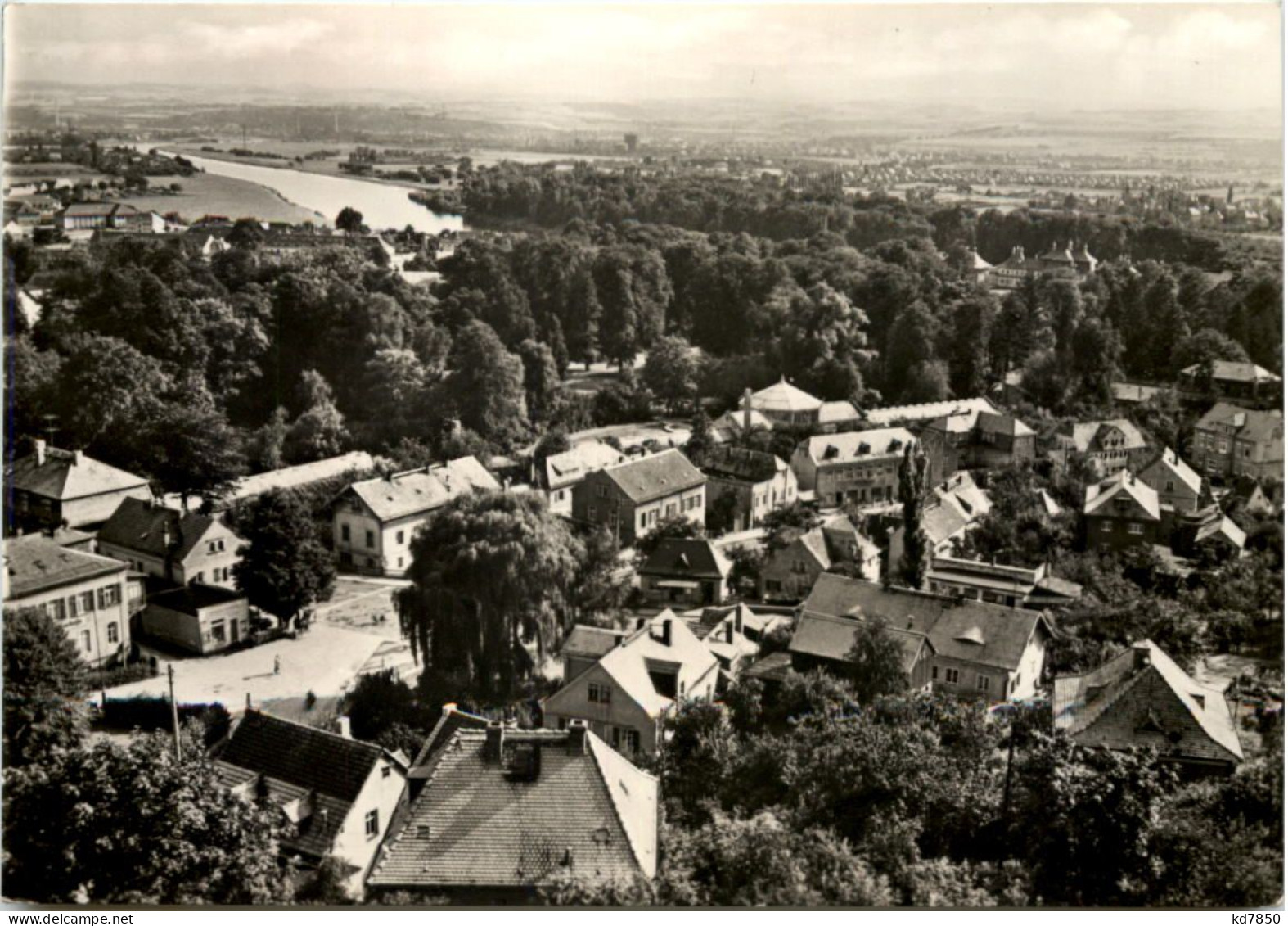 Dresden, -Pillnitz, Blick Vom HO-Restaurant-Cafe Hausberg - Pillnitz