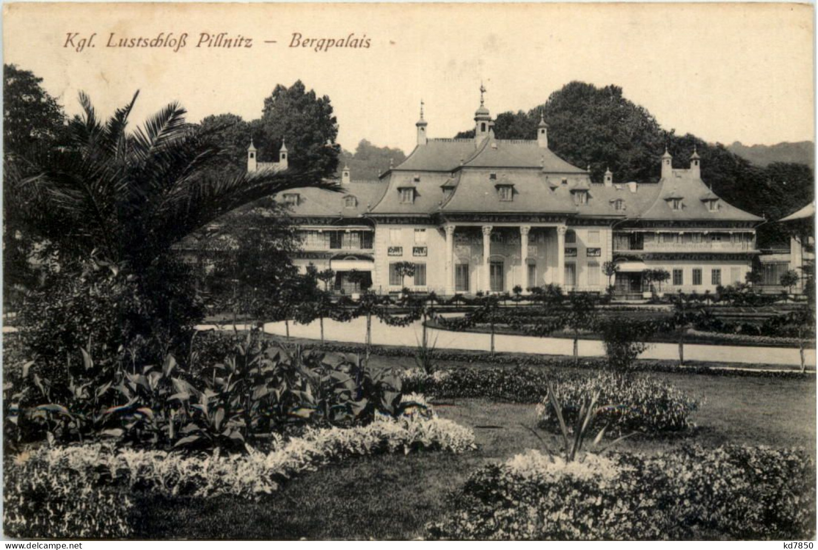 Dresden, Pillnitz, Kgl. Lustschloss, Bergpalais - Pillnitz