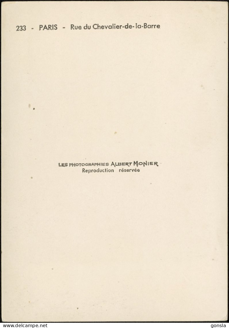 PARIS 1951 "Albert Monier" Lot De 5 Cartes Postales De Qualités - Monier