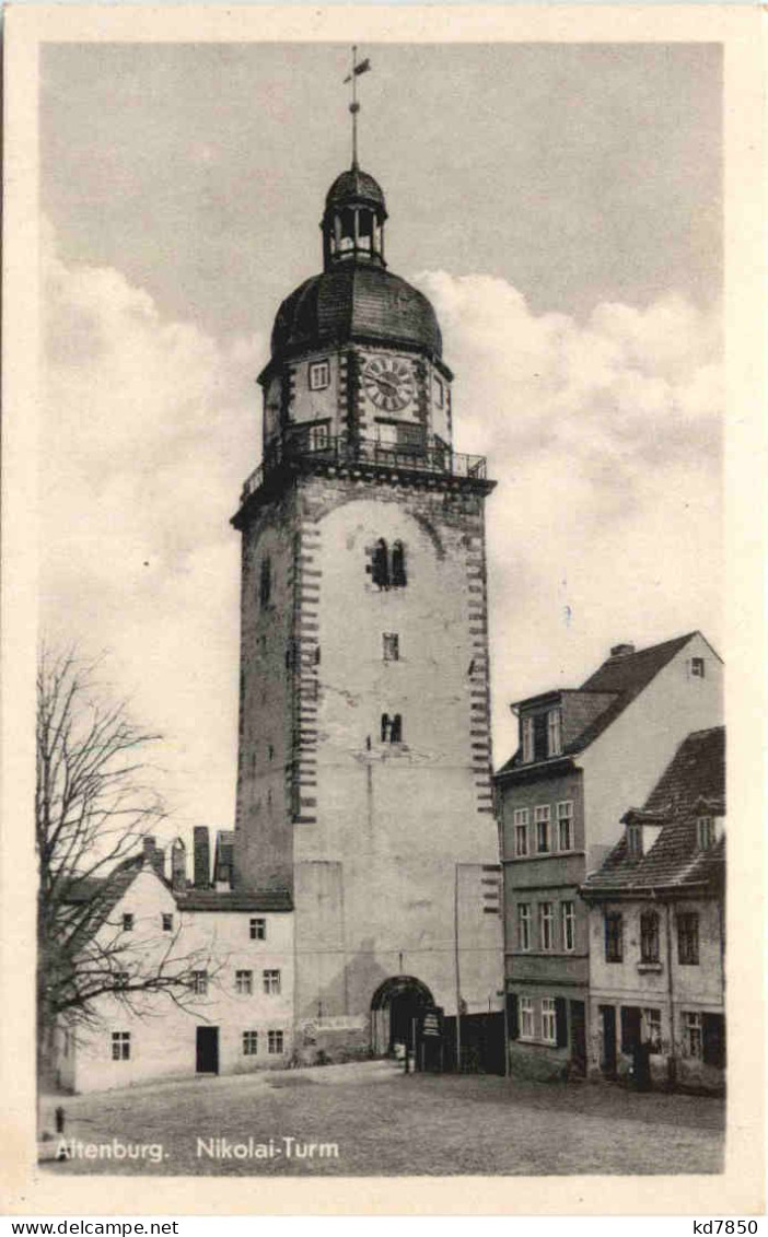 Altenburg - Nikolai Turm - Altenburg