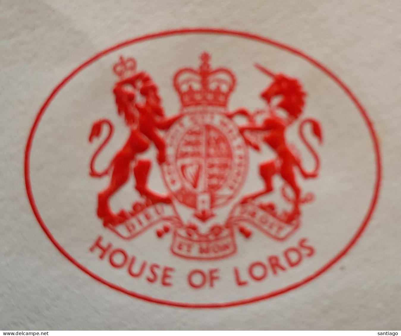 Brief Vanuit 'House Of Commons" Met Paar Nr 733 / House Of Lords " - Covers & Documents