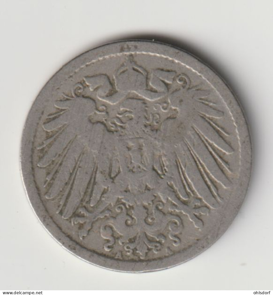 DEUTSCHES REICH 1891 A: 10 Pfennig, KM 12 - 10 Pfennig