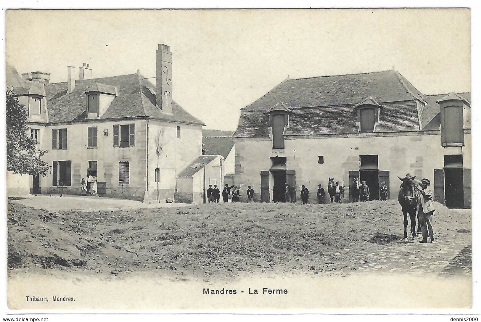 MANDRES (94) - La Ferme - Ed. Thibault, Mandres - Mandres Les Roses