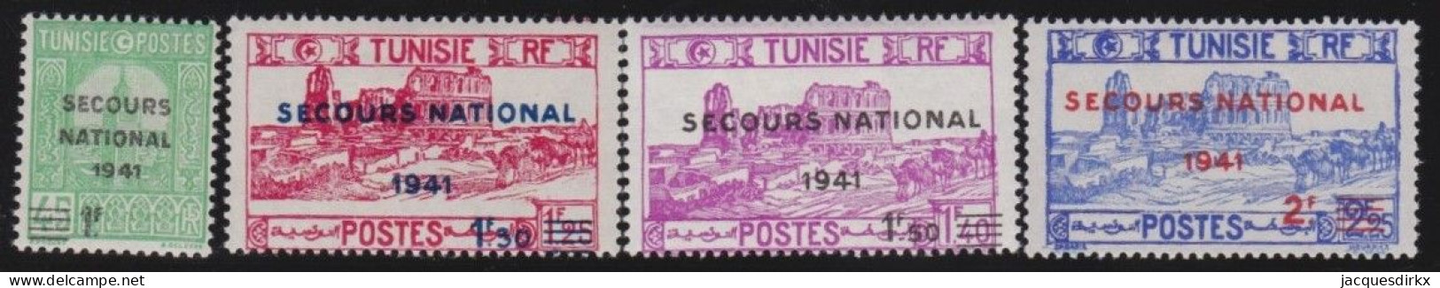 Tunisie   .  Y&T   .    227/230    .      *    .    Neuf Avec Gomme - Unused Stamps