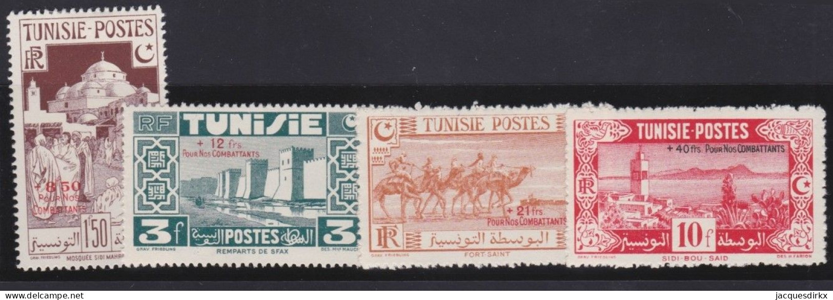 Tunisie   .  Y&T   .    269/272  .      *    .    Neuf Avec Gomme - Unused Stamps