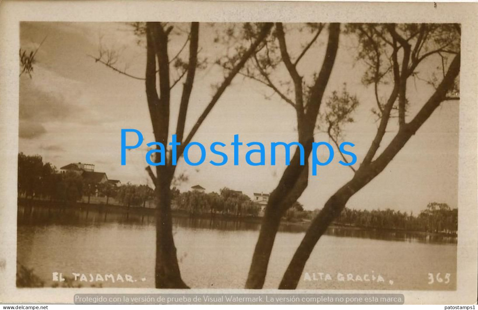 226688 ARGENTINA CORDOBA ALTA GRACIA EL TAJAMAR PHOTO NO POSTAL POSTCARD - Argentinien