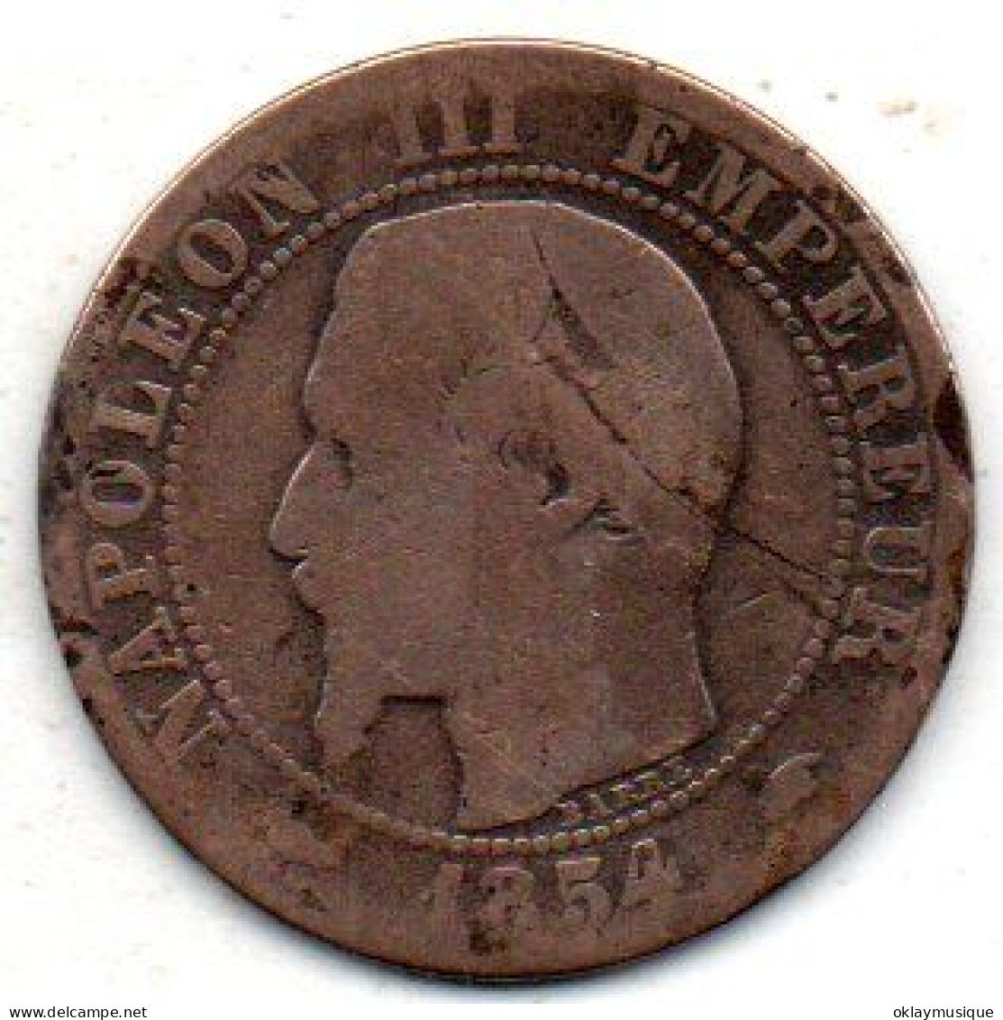 5 Centimes 1854a - 5 Centimes