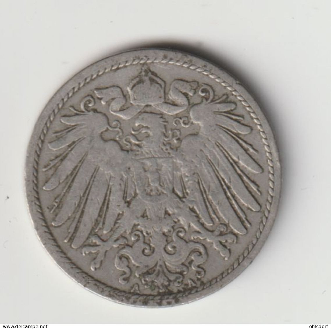 DEUTSCHES REICH 1898 A: 10 Pfennig, KM 12 - 10 Pfennig