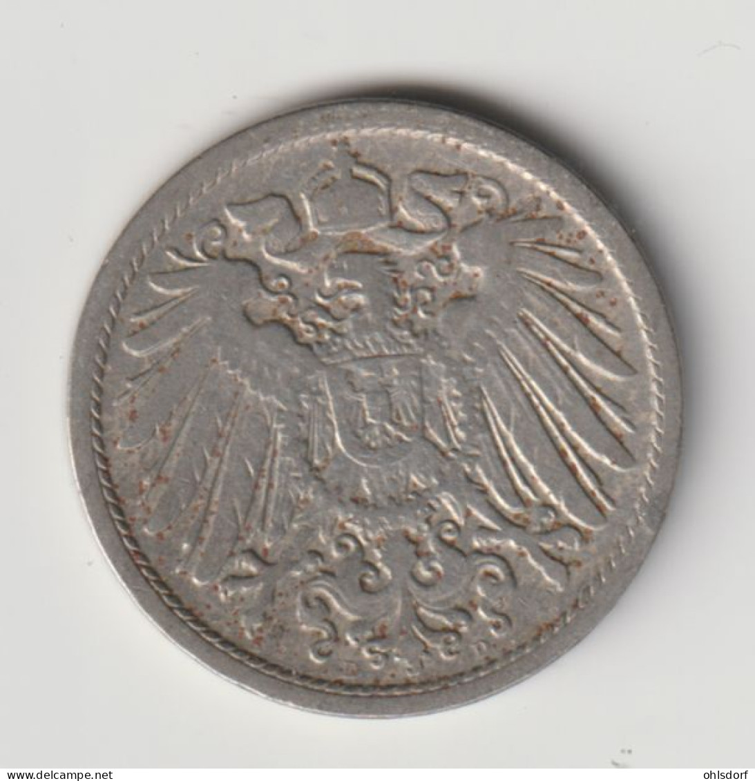 DEUTSCHES REICH 1899 D: 10 Pfennig, KM 12 - 10 Pfennig