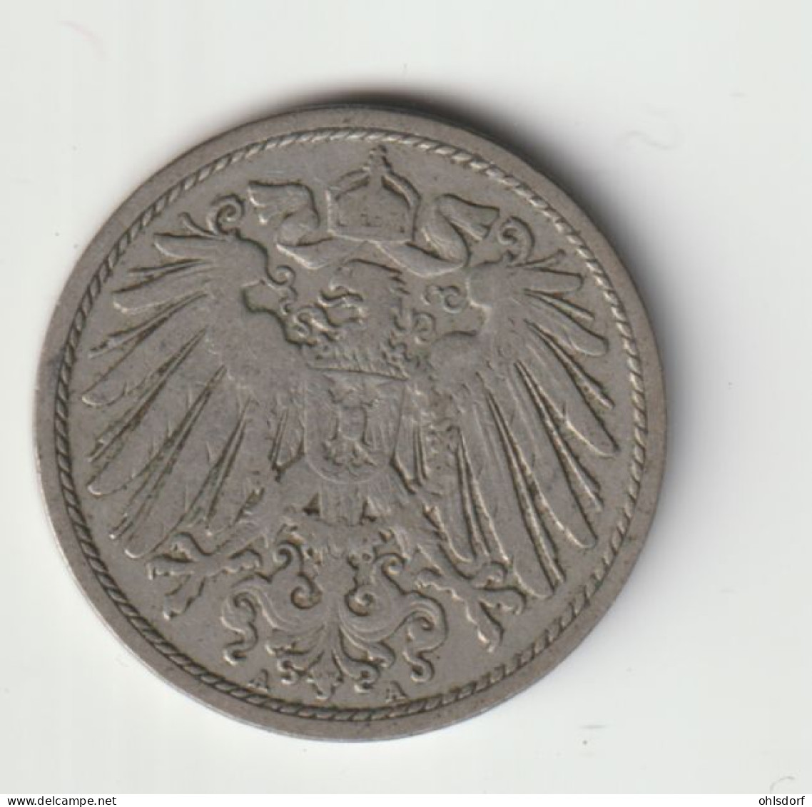 DEUTSCHES REICH 1903 A: 10 Pfennig, KM 12 - 10 Pfennig