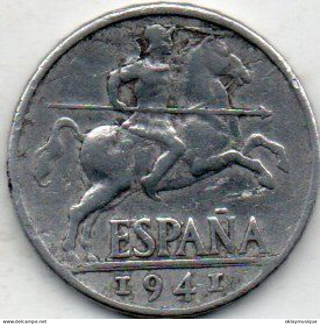 5 Centimos 1941 - 5 Centesimi