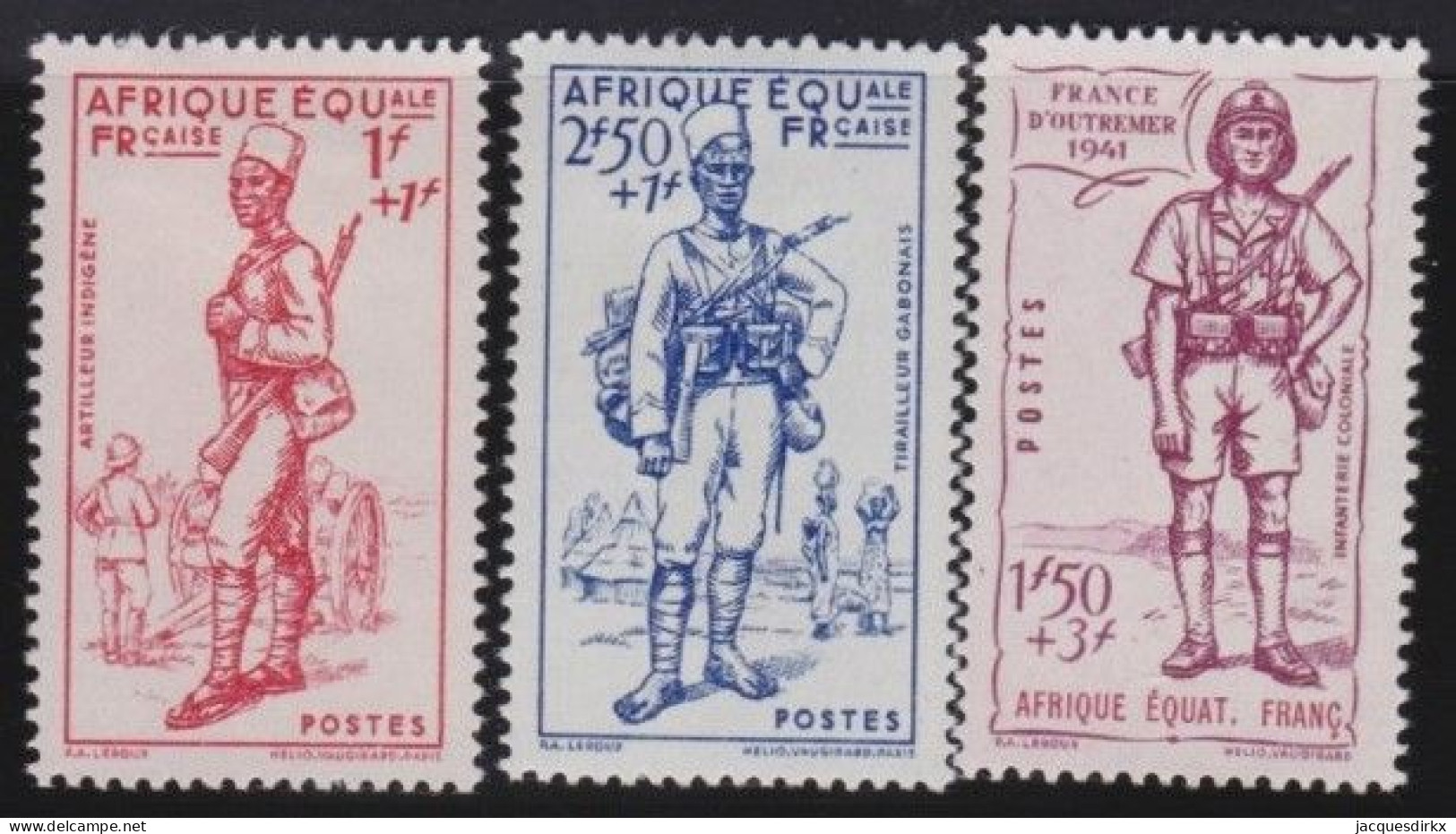 Afrique Equatoriale Française   .  Y&T   .    87/89    .      *    .    Neuf Avec Gomme - Ungebraucht