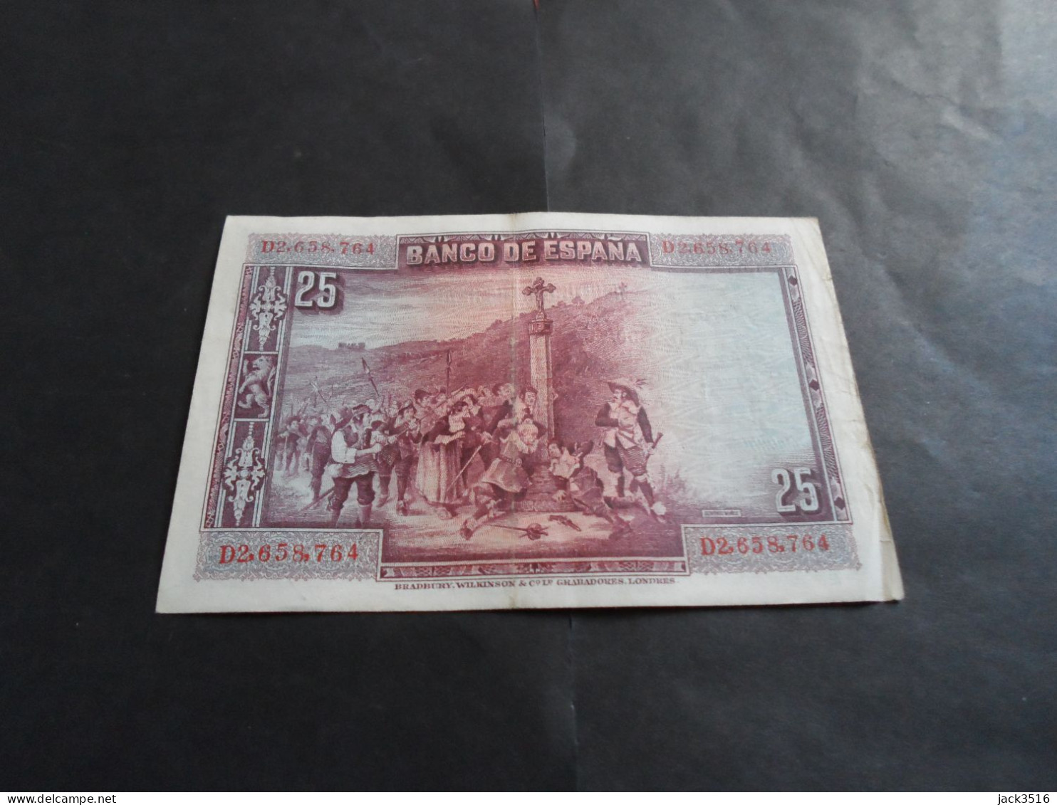 Billet De 25 Pesetas 1928 Espagne - 1-2-5-25 Pesetas