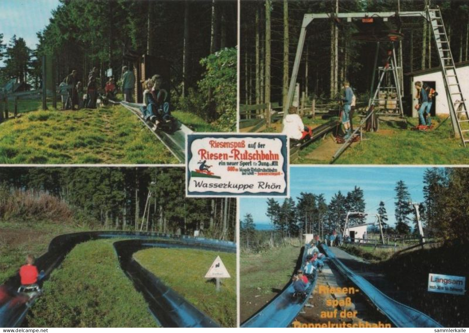 64033 - Wasserkuppe - Riesen-Rutschbahn - Ca. 1980 - Rhön